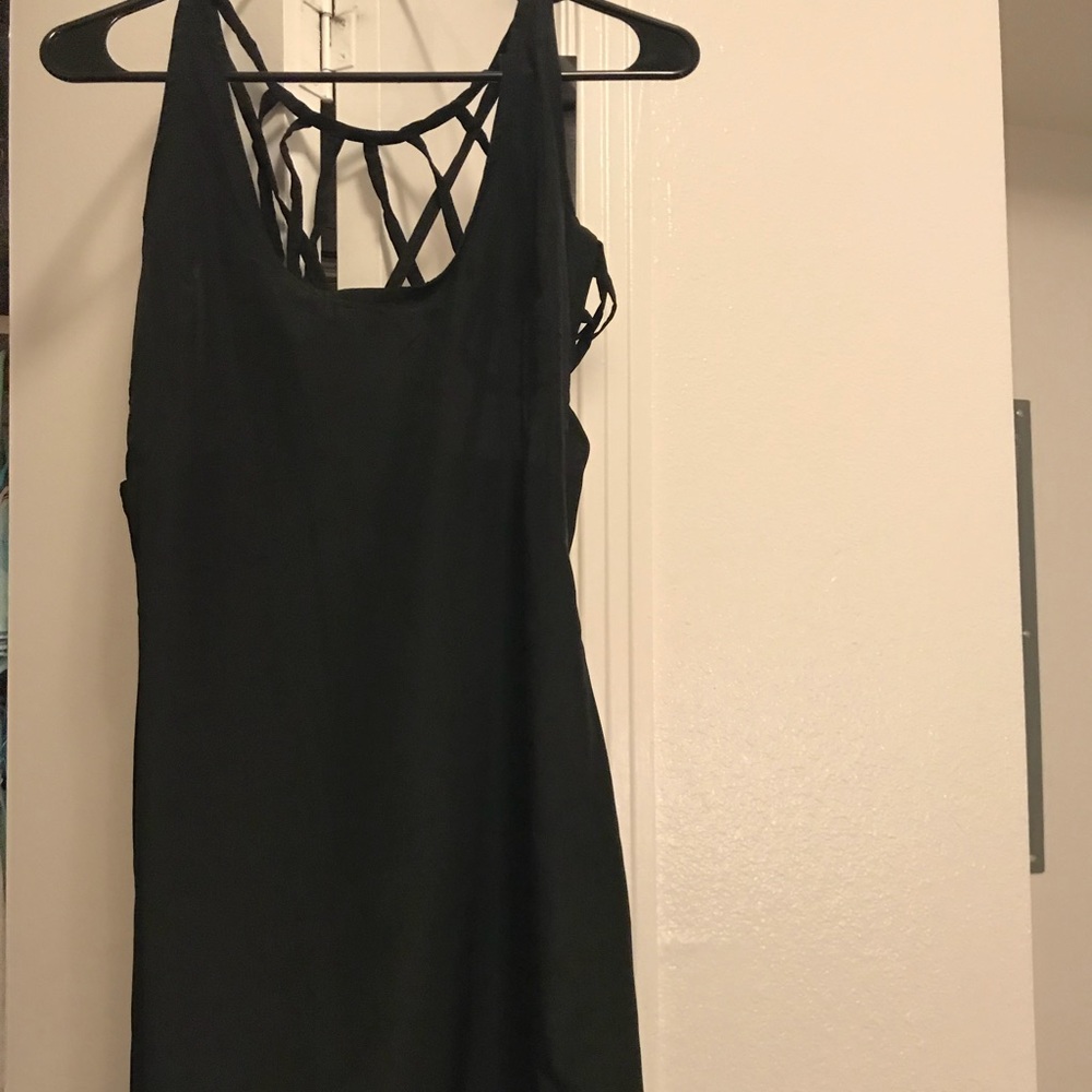 little black dress! Lee + Lani for nasty gal